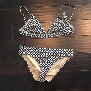 J. Crew Factory bikini top and bottom